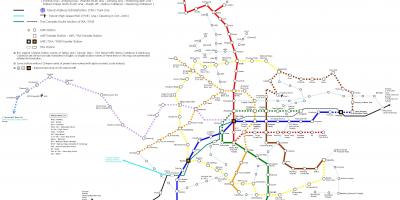 Taipei dzelzceļa kartes