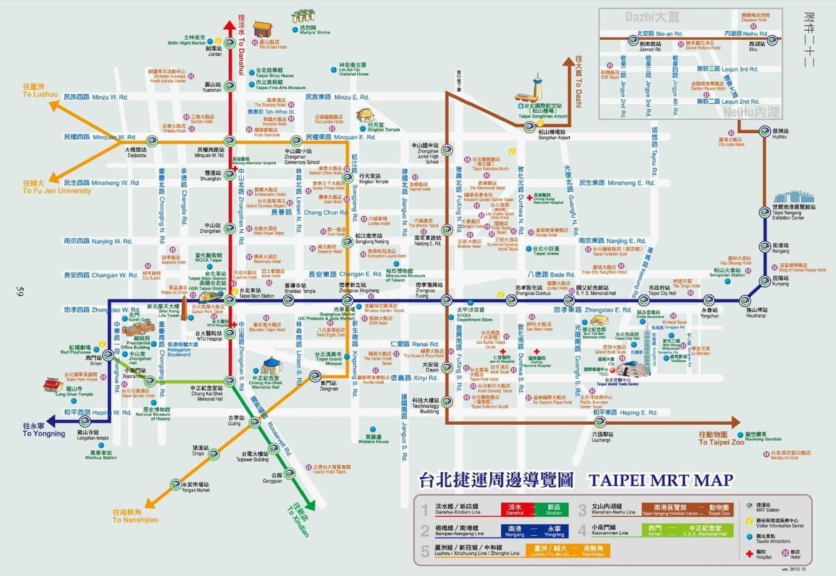 taivāna mrt karti ar objektiem