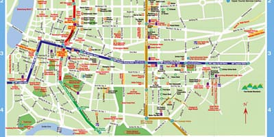 Taipei apskates kartē