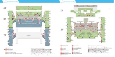 Taipei taoyuan lidostā karte